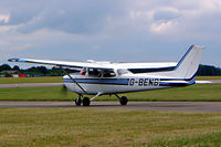 G-BEMB @ EGBP - Cessna R/F.172M Skyhawk [1487] Kemble~G 11/07/2004 - by Ray Barber