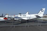 YR-INC @ EDDB - Beechcraft C90GTX King Air meteorological research aircraft of INCAS at the ILA 2012, Berlin