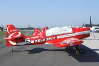 SP-AUC @ EDDB - Zlin Z-50LS of the Zelazny aerobatic team at the ILA 2012, Berlin - by Ingo Warnecke
