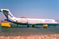N717XA @ KPHX - Nov. 1999 - I believe this was the first visit of a 717 to PHX - by John Meneely