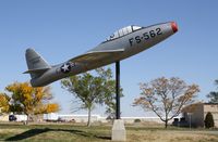 47-1562 @ KPUB - Republic F-84C - by Mark Pasqualino