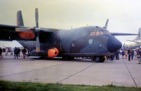 50 25 @ MHZ - C-160D of German Air Force's LTG-63 on dsplay at the 1971 RAF Mildenhall Aior Fete. - by Peter Nicholson