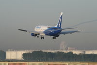 YR-BAK @ EBBR - Flight OB123 is descending to RWY 25L - by Daniel Vanderauwera
