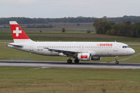 HB-IJK @ LOWW - Swiss Airbus A320 - by Thomas Ranner