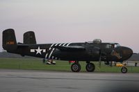 N5548N @ I74 - Preparing to depart for Dayton during the B-25 Gathering and Doolittle Reunion. - by Bob Simmermon
