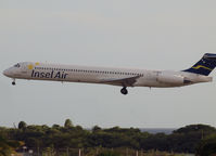 PJ-MDE @ AUA - Landing on Reina Beatrix Airport Aruba - by Willem Göebel