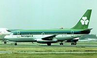 EI-ASL @ EGLL - Boeing 737-248 [21011] (Aer Lingus) Heathrow~G 01/07/1975. Taken from a slide. - by Ray Barber