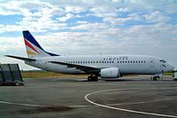 F-GIXI @ LFBZ - Boeing 737-348F [23809] (Europe Airpost) Biarritz-Bayonne~F 23/09/2002 - by Ray Barber