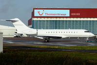 N17GX @ EGGW - 2000 Bombardier BD-700-1A10, c/n: 9045 - by Terry Fletcher