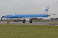 PH-EZC @ EGSH - KLM16L about to line up on RWY 09 - by Matt Varley