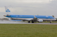 PH-EZC @ EGSH - KLM16L about to depart on RWY 09. - by Matt Varley