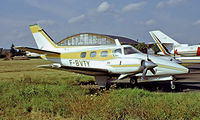 F-BVTY @ LFBO - Beech B60 Duke [P-276] Toulouse-Blagnac~F 21/09/1982 - by Ray Barber