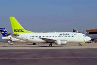 YL-BBF @ LSZH - Boeing 737-548 [24878] (Air Baltic) Zurich~HB 07/04/2009 - by Ray Barber