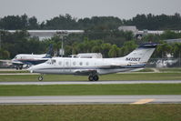 N420CT @ KSRQ - Beechcraft Beechjet (N420CT) departs Sarasota-Bradenton International Airport enroute to Palm Beach International Airport - by jwdonten