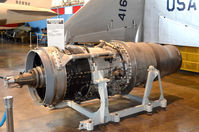 54-1620 @ KFFO - AF Museum  engine for X-13 - by Ronald Barker