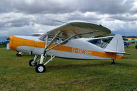 G-BCBH @ EGBP - Fairchild UC-61K Argus [975] Kemble~G 10/07/2004 - by Ray Barber