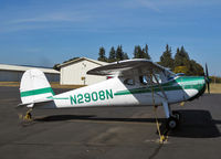 N2908N @ 80R6 - Parked at Grabhorns Airstrip in Scappoose, OR. - by Phil Juvet