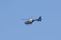 N163BF - Bayflite Eurocopter EC135 (N163BF) flies over North Sarasota - by jwdonten
