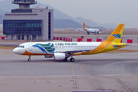 RP-C3241 @ VHHH - Airbus A320-214 [2439] (CEBU Pacific Air) Hong Kong~B 31/10/2005. Seen here with earlier style titles. - by Ray Barber