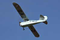 G-AEVS @ EGBR - Aeronca 100. Hibernation Fly-In, The Real Aeroplane Club, Breighton Airfield, October 2012. - by Malcolm Clarke