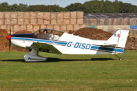G-DISO @ EGBR - SAN Jodel D-150 Mascaret. Hibernation Fly-In, The Real Aeroplane Club, Breighton Airfield, October 2012. - by Malcolm Clarke