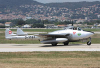 HB-RVN @ LFTH - only 500 meters from the sea, Hyeres French navy airbase, 2010 - by olivier Cortot
