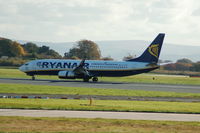 EI-DYP @ EGCC - Ryanair Boeing 737-8AS landing at Manchester Airport - by David Burrell