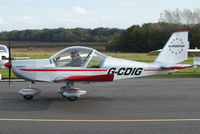 G-CDIG @ EGBT - at Turweston's 70th Anniversity fly-in celebration - by Chris Hall
