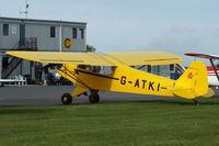 G-ATKI @ EGBT - at Turweston's 70th Anniversity fly-in celebration - by Chris Hall