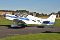 G-RIVE @ EGBR - Jodel D.153 Mascaret. Hibernation Fly-In, The Real Aeroplane Company, Breighton Airfield, October 2012. - by Malcolm Clarke