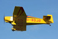 G-BDJD @ EGBR - Jodel D112. Hibernation Fly-In, The Real Aeroplane Club, Breighton Airfield, October 2012. - by Malcolm Clarke