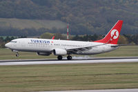 TC-JHF @ LOWW - Turkish Airlines Boeing 737 - by Thomas Ranner