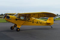 G-ATKI @ EGBT - at Turweston's 70th Anniversity fly-in celebration - by Chris Hall