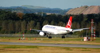 TC-JLV @ EGPH - One of Turkish Airlines 4 x weekly rotations arriving from Istanbul - by DavidBonar