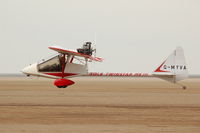 G-MYVA - Seen departing Southport Beach on Sunday 9th September 2012 - by Andrew Ratcliffe