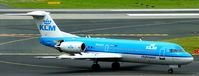 PH-KZV @ EDDL - KLM Cityhopper, seen here taxiing after arriving from Amsterdam at Düsseldorf Int´l (EDDL) - by A. Gendorf