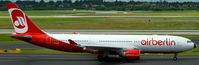 D-ALPD @ EDDL - Air Berlin, on the taxiway M for departure at Düsseldorf Int´l (EDDL) - by A. Gendorf