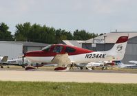 N234AK @ KOSH - Cirrus SR22 - by Mark Pasqualino