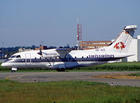 HB-AEE @ LFBO - Taxiing holding point rwy 32R for departure... - by Shunn311