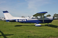 G-BCYR @ EGBR - Reims F172M Skyhawk. Hibernation Fly-In, The Real Aeroplane Company, Breighton Airfield, October 2012. - by Malcolm Clarke