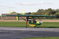 G-BUVX @ EGBR - CFM Streak Shadow. Hibernation Fly-In, The Real Aeroplane Company, Breighton Airfield, October 2012. - by Malcolm Clarke