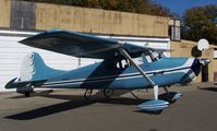 N2855C @ EDU - Cessna 170B right - by Reed Maxson