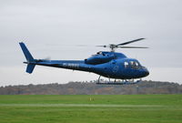 G-NBEL @ EGTB - Aerospatiale AS355F1 Ecureuil II at Wycombe Air Park - by moxy