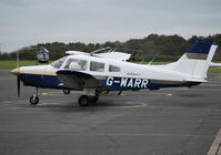 G-WARR @ EGTB - Piper Cherokee Warrior II at Wycombe Air Park. Ex N3074U - by moxy