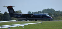 N327EN @ KCLT - Takeoff CLT - by Ronald Barker