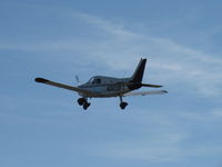 N32397 @ SZP - 1974 Piper PA-28-140 CHEROKEE, Lycoming O-320-E2A 150 Hp, takeoff climb Rwy 04 - by Doug Robertson