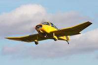 G-BDJD @ EGBR - Jodel D-112, Hibernation Fly-In, The Real Aeroplane Club, Breighton Airfield, October 2012. - by Malcolm Clarke