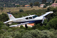 HB-OVR @ LFKC - Windy landing on runway 18 - by BTT