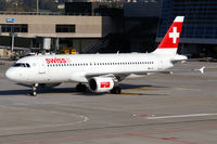 HB-IJI @ LSZH - Swiss International Air Lines HB-IJI Creux du Van  awaiting it's taxi clearance twds Rwy 28 - by Thomas M. Spitzner