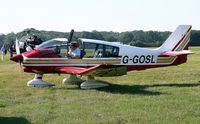 G-GOSL @ EGLD - Ex: G-BSDG > G-GOSL - Originally owned to, Aeromarine Ltd in March 1990 as G-BSDG.Currently in private hands since January 2002 as G-GOSL. - by Clive Glaister